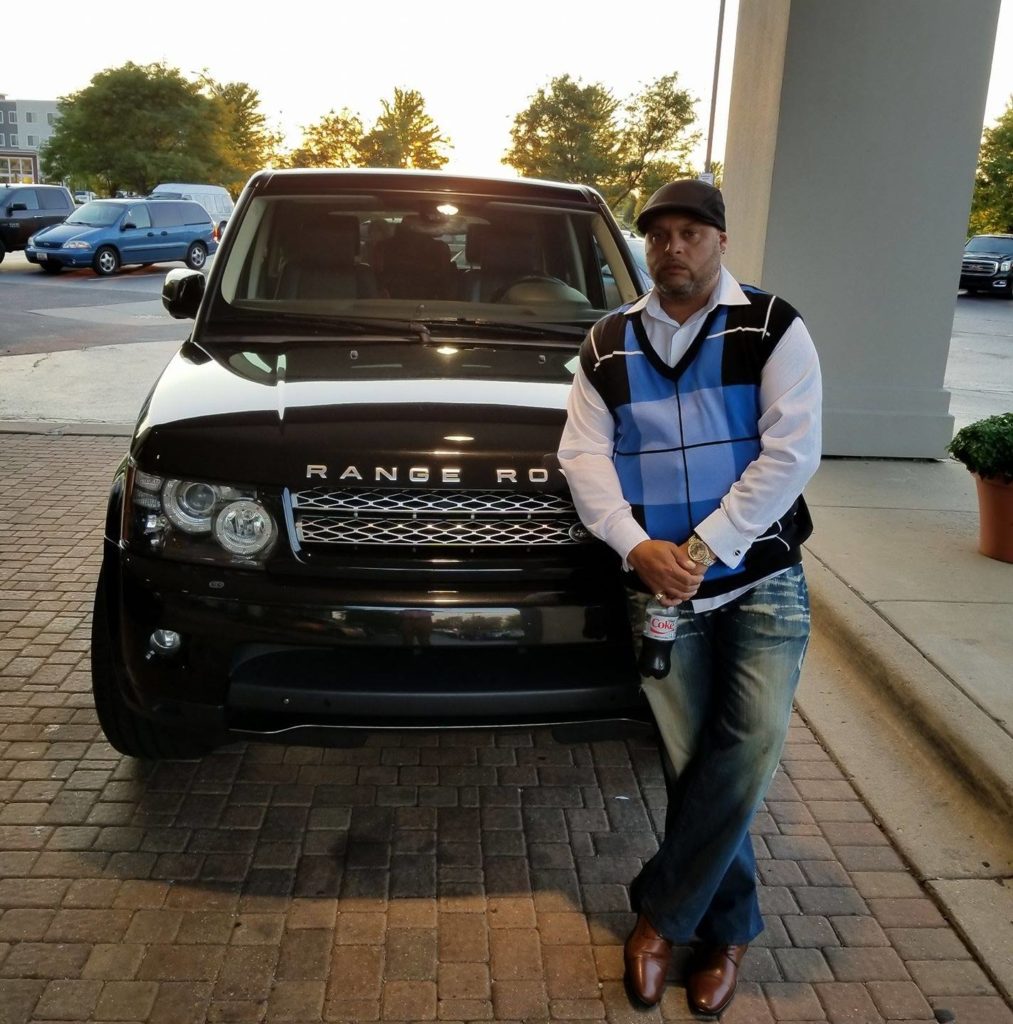 Anthony Simpson with a Ride City Customs project
